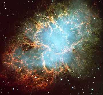 Immagine della Crab Nebula